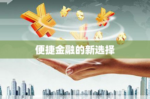 肇源便捷金融的新选择