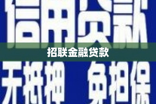 肇源招联金融贷款
