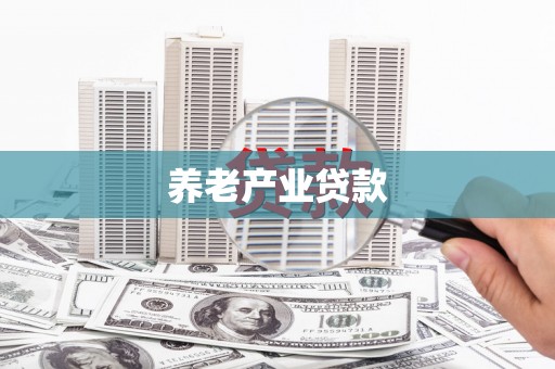 肇源养老产业贷款