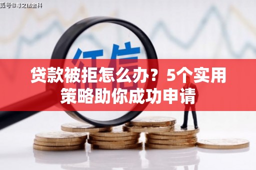 肇源贷款被拒怎么办？5个实用策略助你成功申请